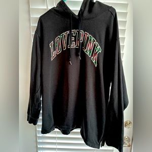 Pink sweatshirt size xxl